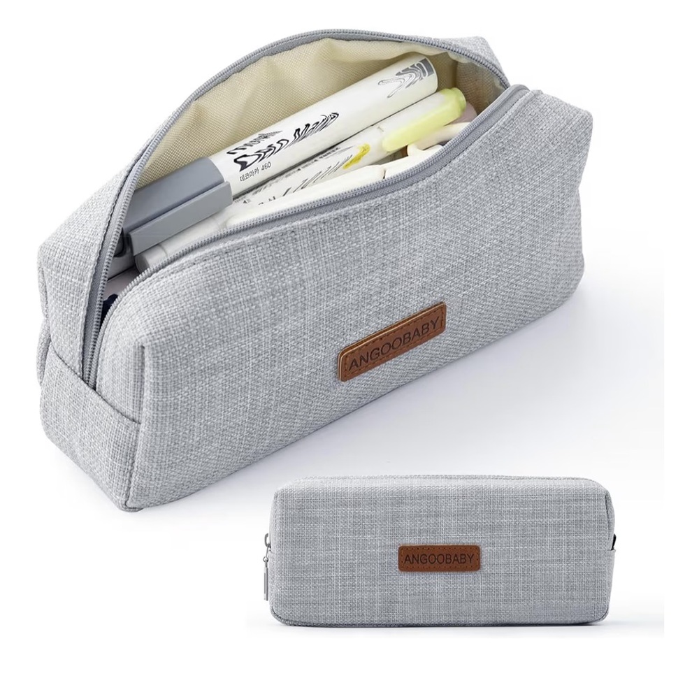 Gray Men’s Travel Toiletry & Accessory Pouch